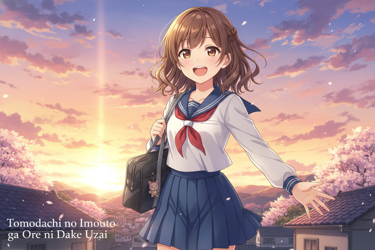 友達の妹が俺にだけウザい メインビジュアル