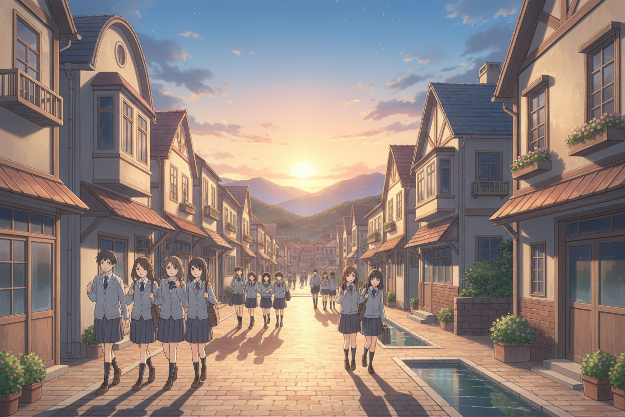 CITY THE ANIMATION メインビジュアル