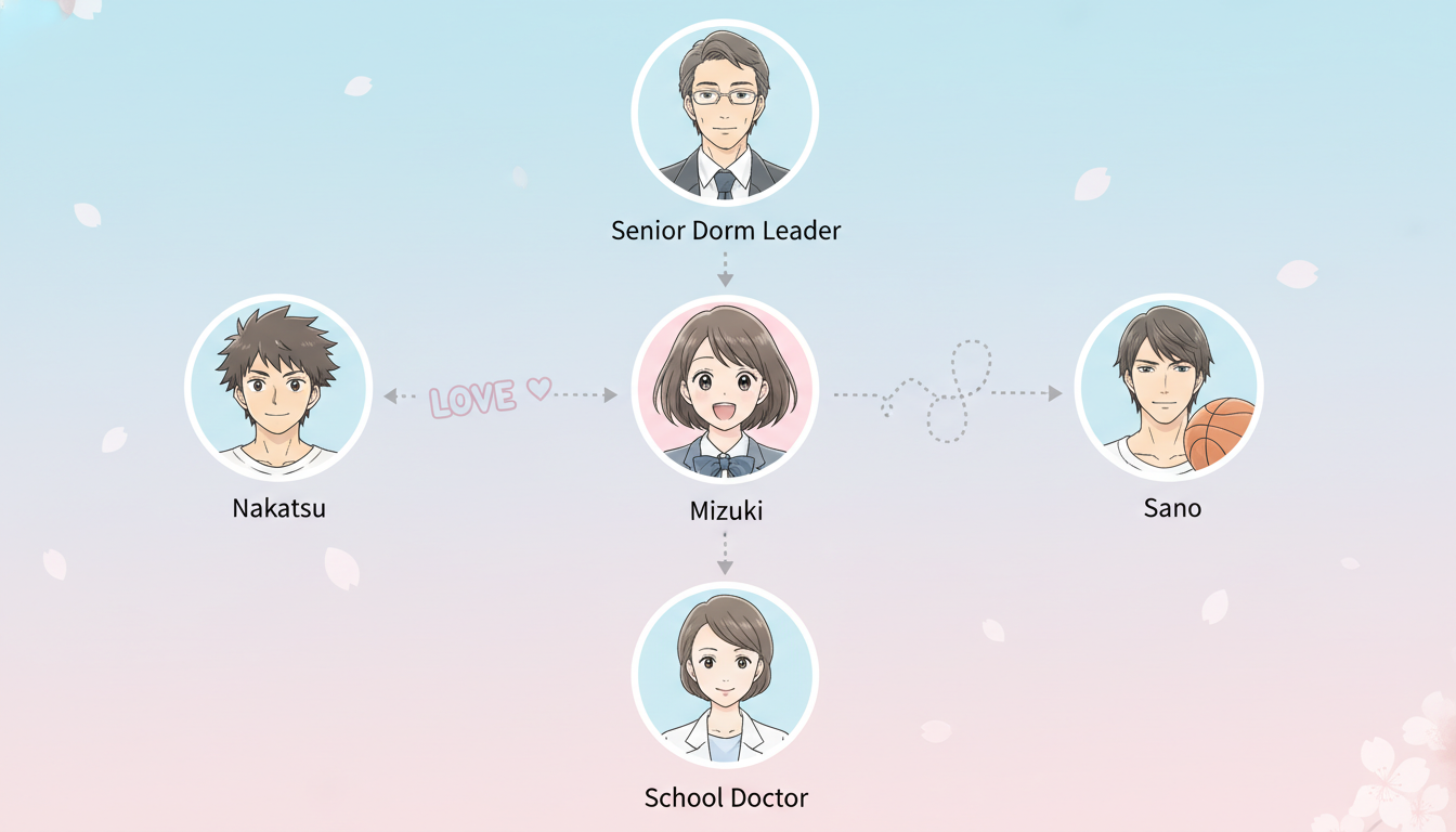 花ざかりの君たちへ キャラクター相関図