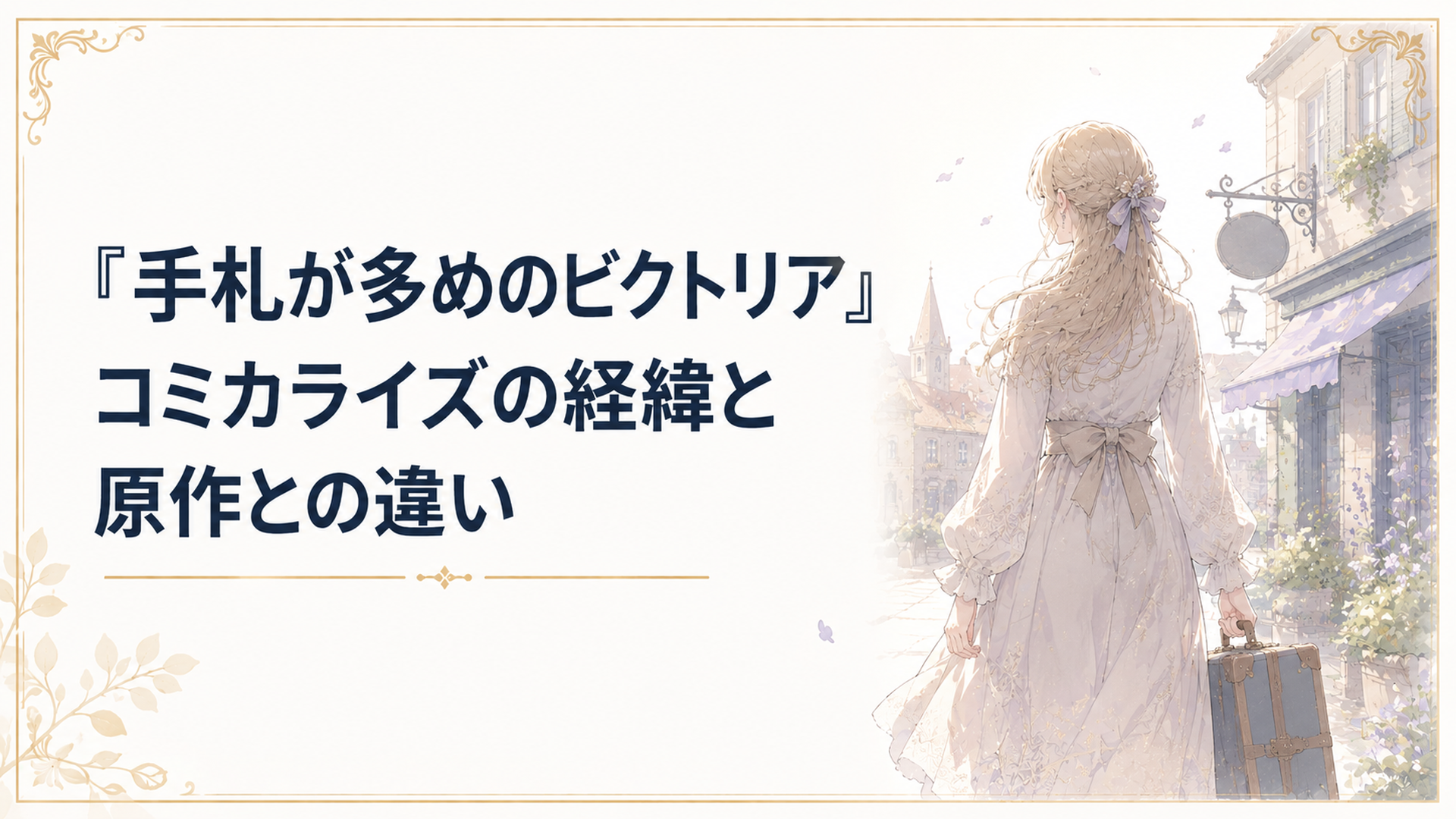 工作員としての過去を捨て、新しい名前で暮らし始める女性の後ろ姿